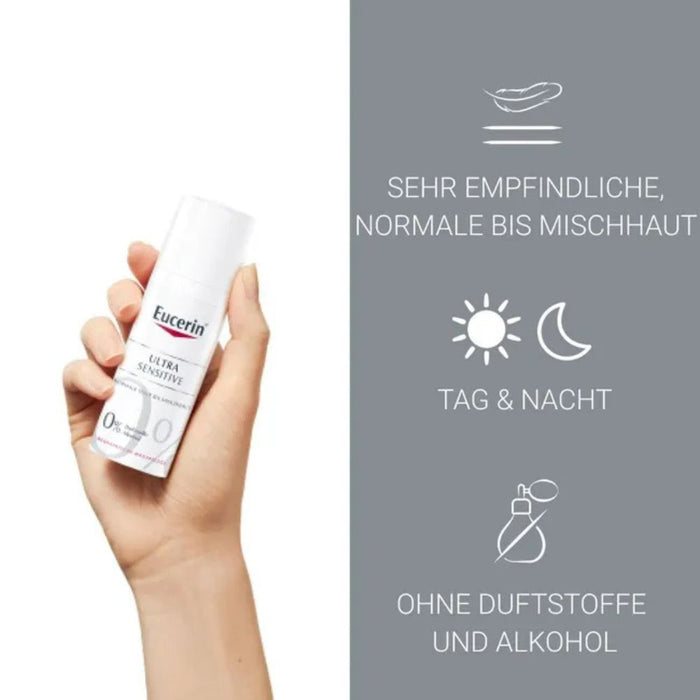Eucerin SEH UltraSENSITIVE FÜR NORMALE BIS MISCHHA, 50 ml Creme