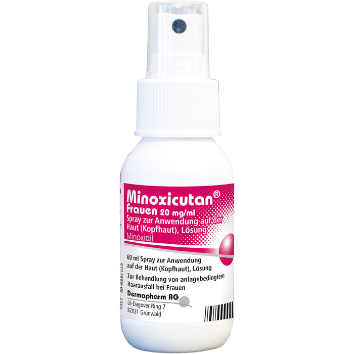 Minoxicutan Frauen 20 mg/ml Spray zur Anwendung auf der Haut, 180 ml Solution