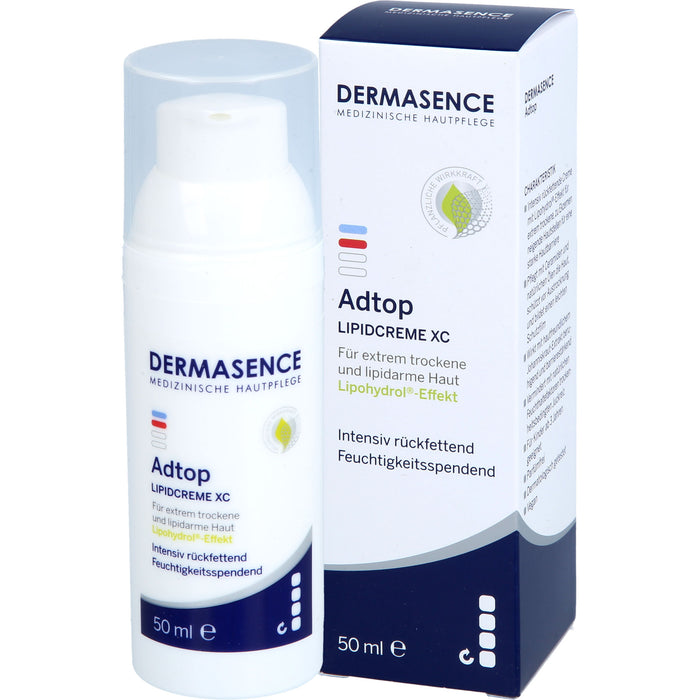 DERMASENCE Adtop XC Lipidcreme für sehr trockene und lipidarme Haut, 50 ml Crème