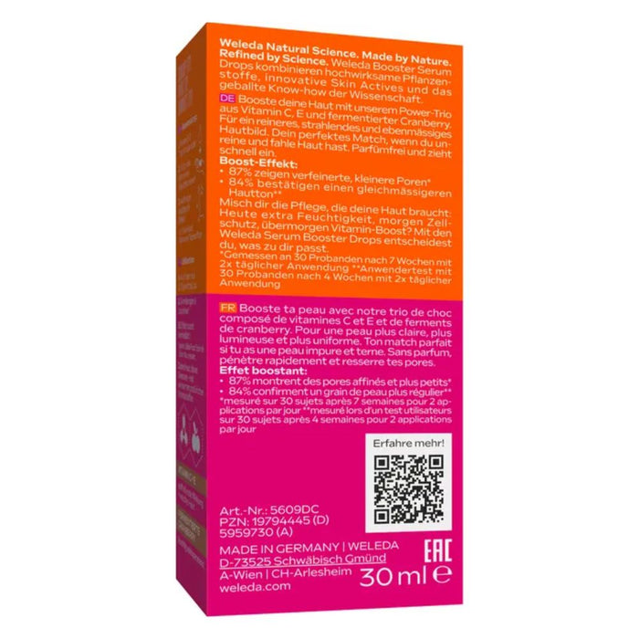 WELEDA Pore Refining Serum Drops reinere, glattere und strahlendere Haut, 30 ml Lösung