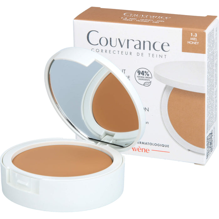 Avène Couvrance Kompakt Creme-Make-Up Honig 1.3 mit LSF 30, 8.5 g Crème