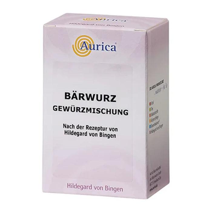 Aurica Bärwurz Gewürzmischung nach der Rezeptur von Hildegard von Bingen, 100 g Pulver