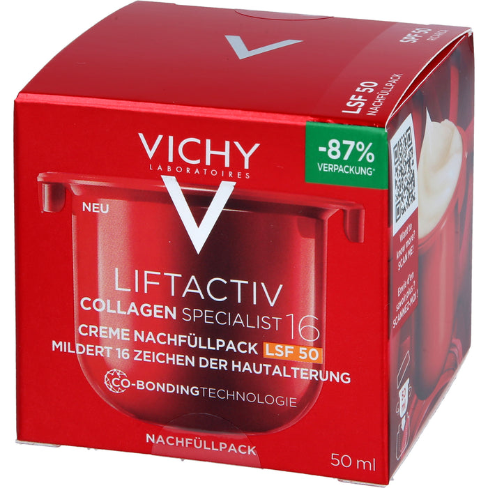 VICHY Liftactiv Collagen Specialist 16 LSF 50 Refill, 50 ml Creme