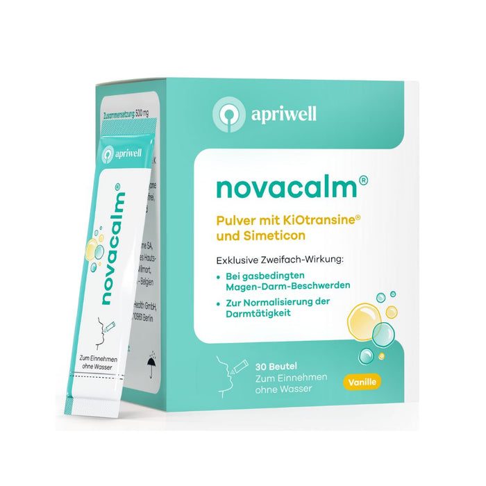 Apriwell Novacalm Pulver bei gasbedingten Magen-Darm-Beschwerden, 30 pcs. Sachets