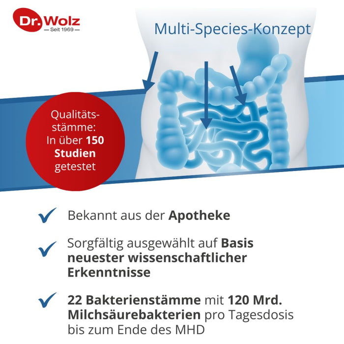 Dr. Wolz Darmflora plus select intens Kapseln, 40 pcs. Capsules
