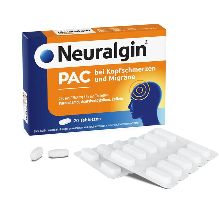 Neuralgin Pac Kopfsch Migr, 20 St TAB