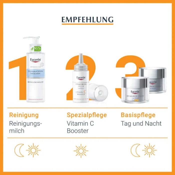 Eucerin Anti-Age Hyaluron-Filler Vitamin C Booster, 8 ml Ampoules