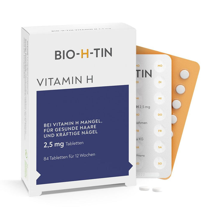 BIO-H-TIN Vitamin H  2,5 mg, 84 pc Tablettes