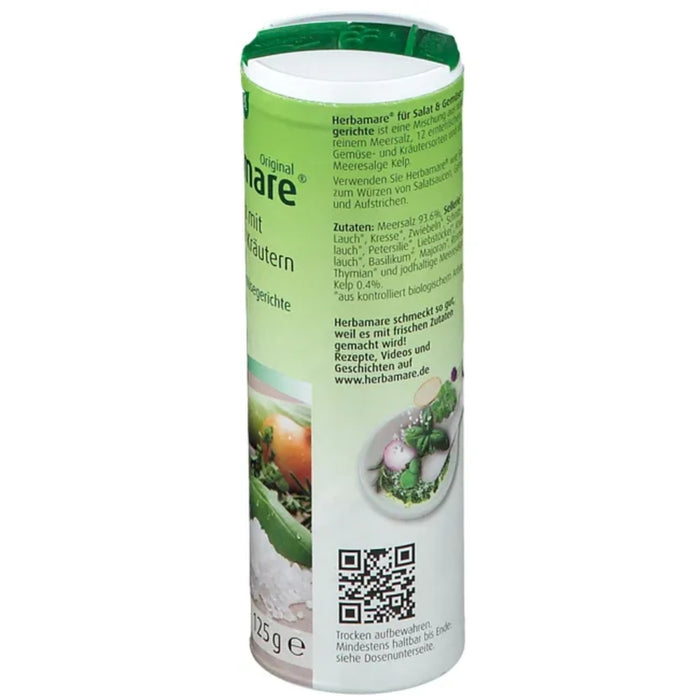 A.Vogel Herbamare Original Frischkräuter-Meersalz, 125 g Salt