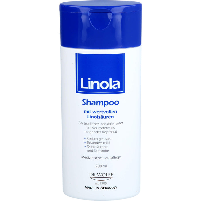 Linola Shampoo, 200 ml Shampoing