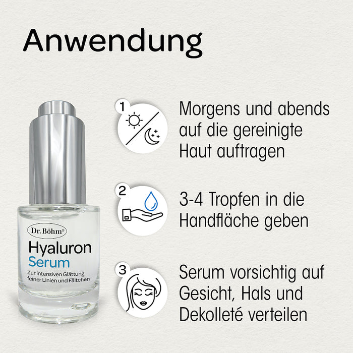 Dr. Böhm Hyaluron Serum, 15 ml Concentrate