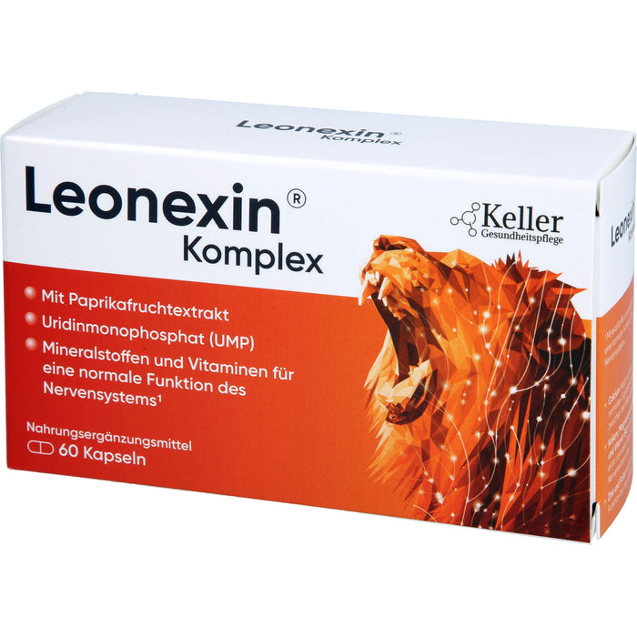 Leonexin Komplex Kapseln für eine normale Funktion des Nervensystems, 60 St. Kapseln