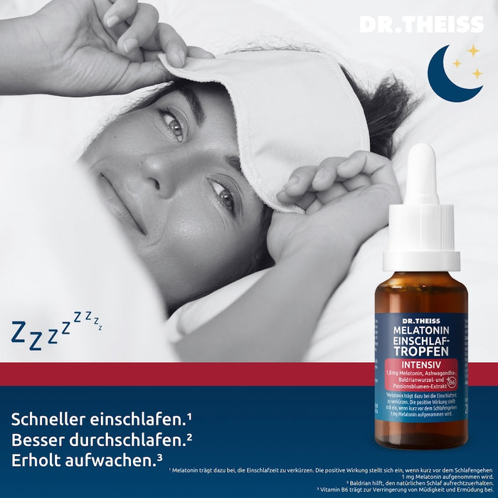 Dr. Theiss Melatonin Einschlaf-Tropfen intensiv, 20 ml 