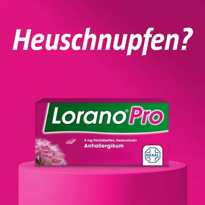 Lorano Pro Filmtabletten Antiallergikum, 18 pcs. Tablets