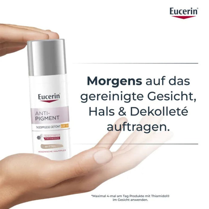 Eucerin Anti-Pigment getönte Tagespflege LSF 30 mittel, 50 ml Creme