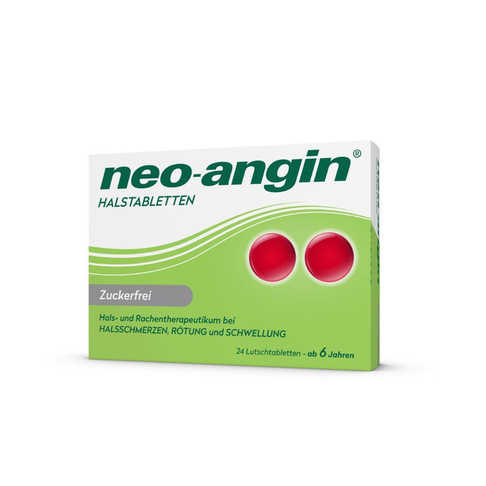 neo-angin Halstabletten zuckerfrei Original KLOSTERFRAU, 24 pcs. Tablets