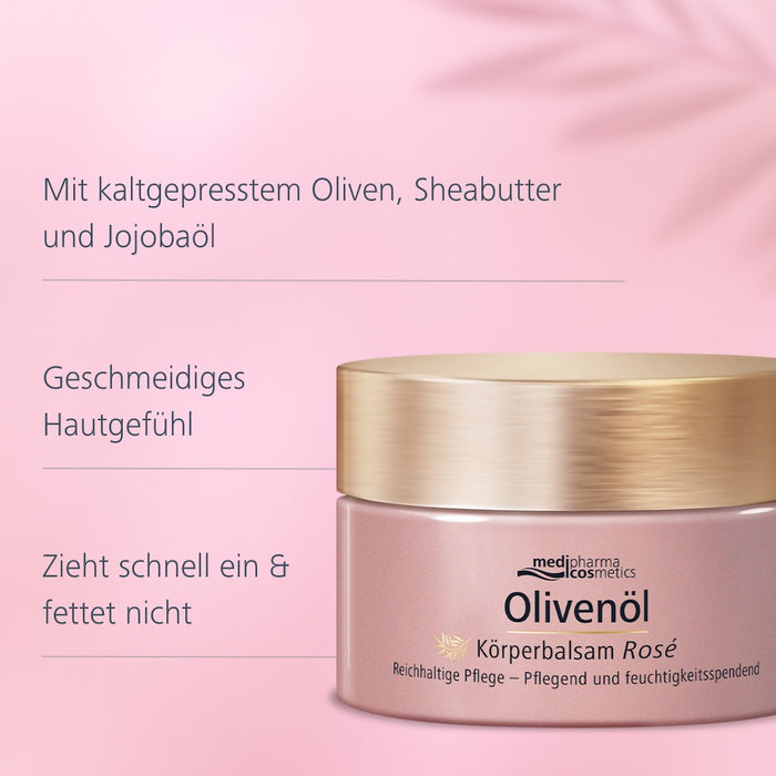 Olivenöl Körperbalsam Rosé, 250 ml Balm