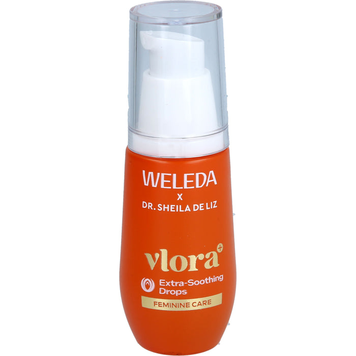 WELEDA Vlora+ Extra-Soothing Drops Öl bei gestresster Intimhaut, Irritationen und Juckreiz, 30 ml Huile