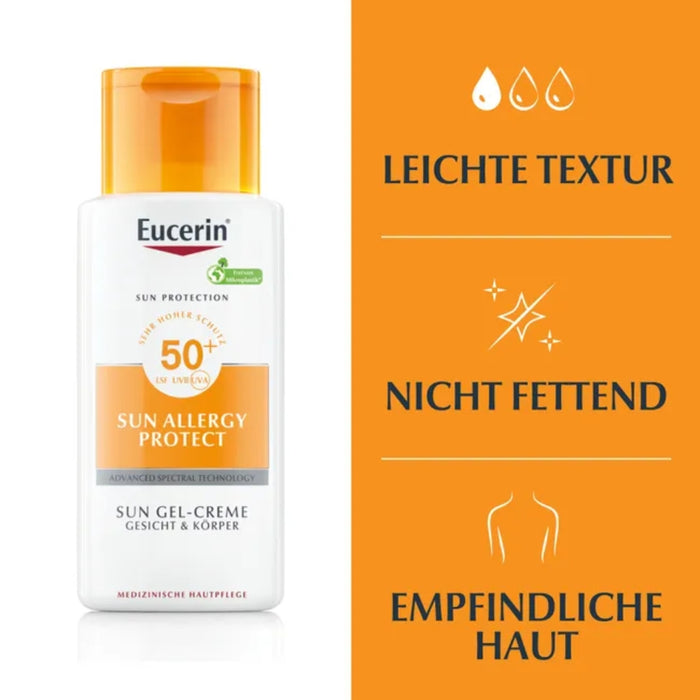 Eucerin Sun Protection Allergy Protect Sun Creme-Gel LSF 50, 150 ml Creme