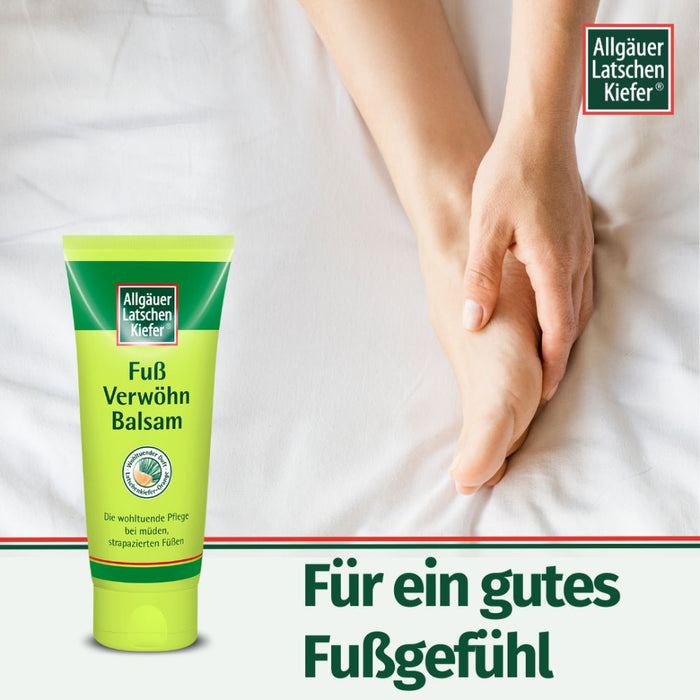 Allgäuer Latschenkiefer Fuß Verwöhnbalsam, 100 ml Crème