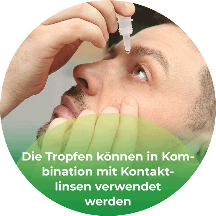OCUTEARS Alo+ Augentropfen bei sensiblen Trockenen Augen mit Hyaluronsäure und Aloe vera, 15 pc Pipettes à dose unique