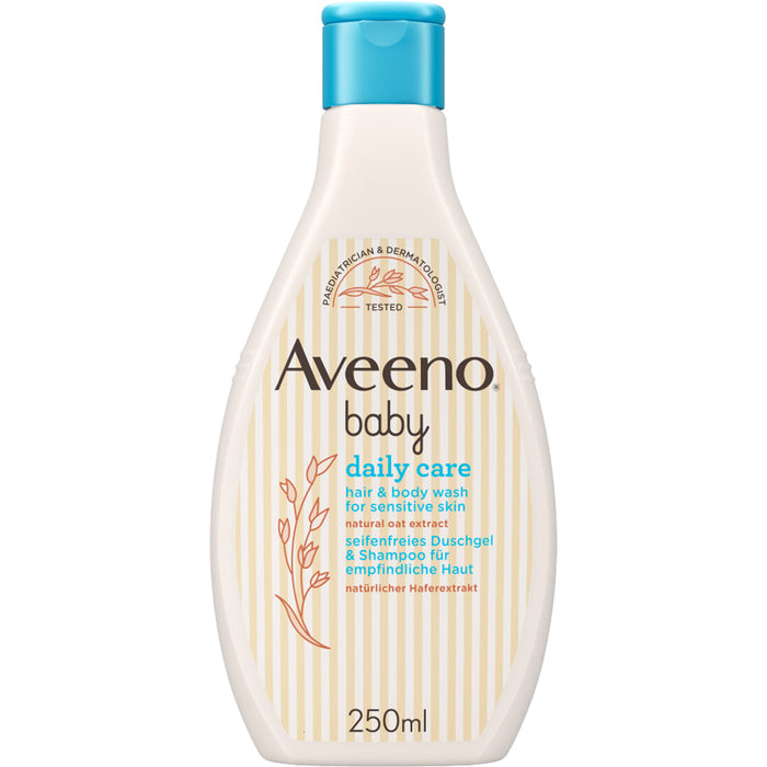 Aveeno Baby Daily Care seifenfreies Duschgel & Shampoo, 250 ml Gel