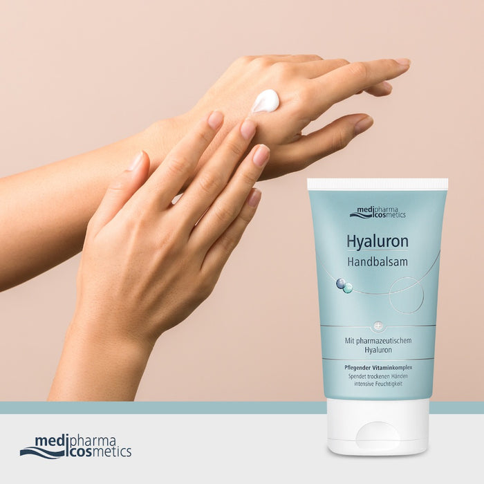 Medipharma Cosmetics Hyaluron Handbalsam für trockene Hände, 50 ml Baume