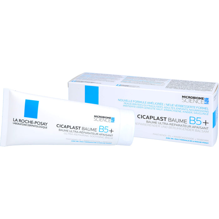 La Roche-Posay Cicaplast Baume B5+ Hautbarriere-reparierender und beruhigender Balsam, 100 ml Crème