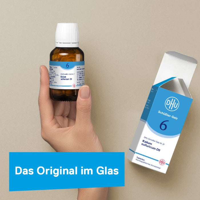 DHU Schüßler-Salz Nr. 6 Kalium sulfuricum D6, 200 pcs. Tablets