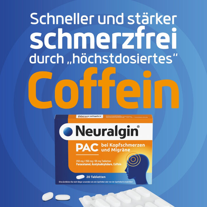 Neuralgin Pac Kopfsch Migr, 20 St TAB