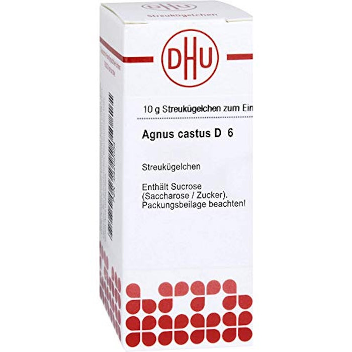 DHU Agnus castus D6 Streukügelchen, 10 g Globuli