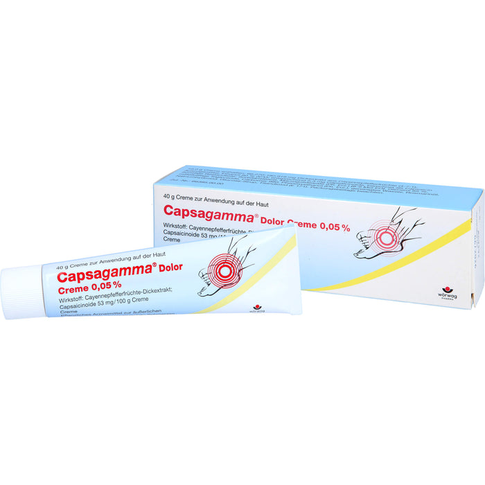 Capsagamma  Dolor Creme 0,05%, 40 g Creme