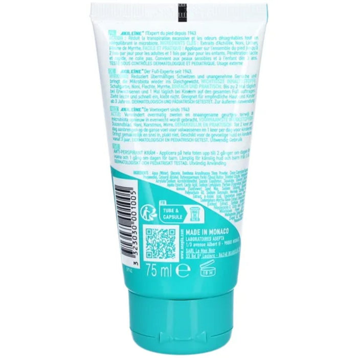 AKILEINE Anti-Transpirant Creme bei chronischem Schwitzen, 75 ml Crème