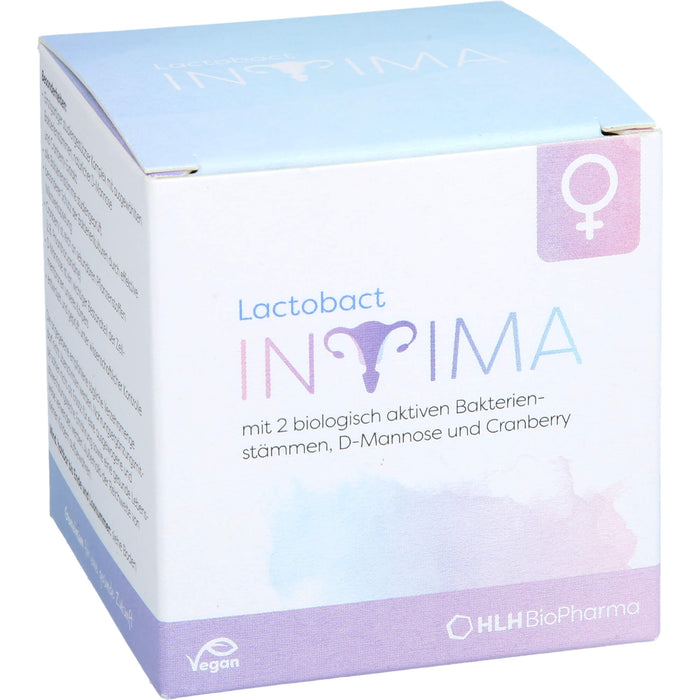 Lactobact INTIMA Kapseln bei Blasenentzündungen und Harnwegsinfekten sowie zur Stärkung der Intimflora, 30 St. Kapseln
