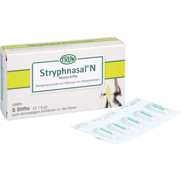 Stryphnasal N Nasenstifte, 5 pc Plume