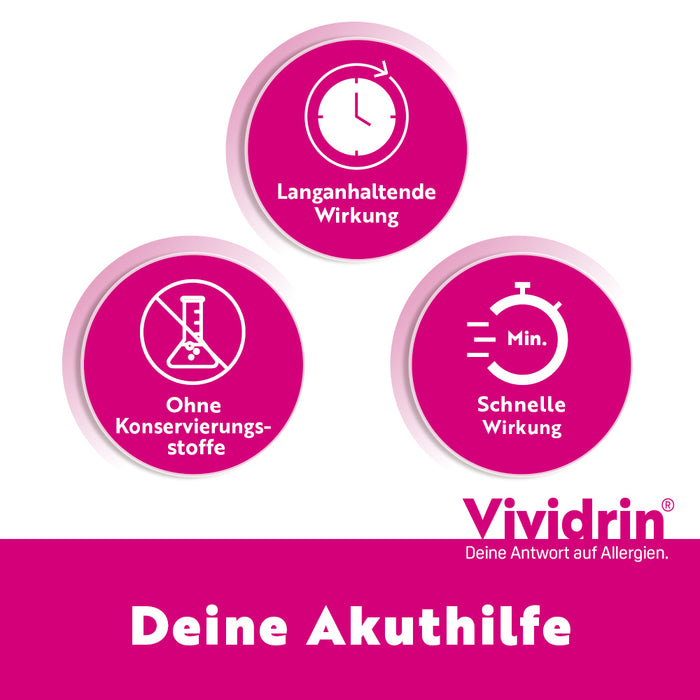 Vividrin Azelastin Nasenspray, 10 ml Lösung