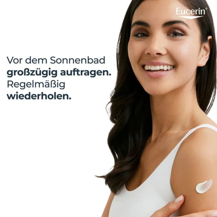 Eucerin Dry Touch Sun Gel-Creme ultraleicht LSF 50+, 200 ml Cream