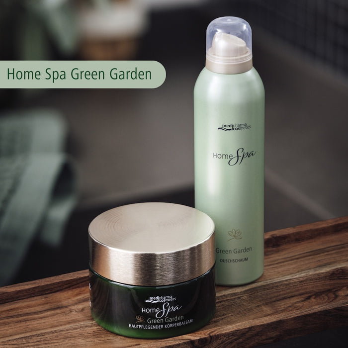 Medipharma Cosmetics Home Spa Green Garden Duschschaum, 200 ml Mousse