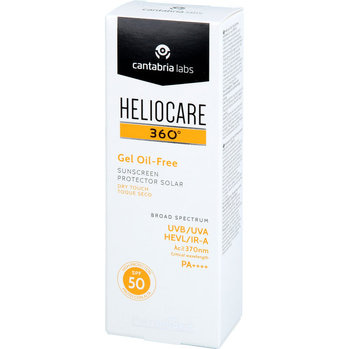 Heliocare Gel oil-free SPF 50 Sonnenschutz fürs Gesicht, 50 ml Gel