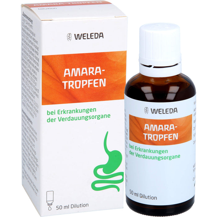WELEDA Amara Tropfen bei Erkrankungen der Verdauungsorgane, 50 ml Solution