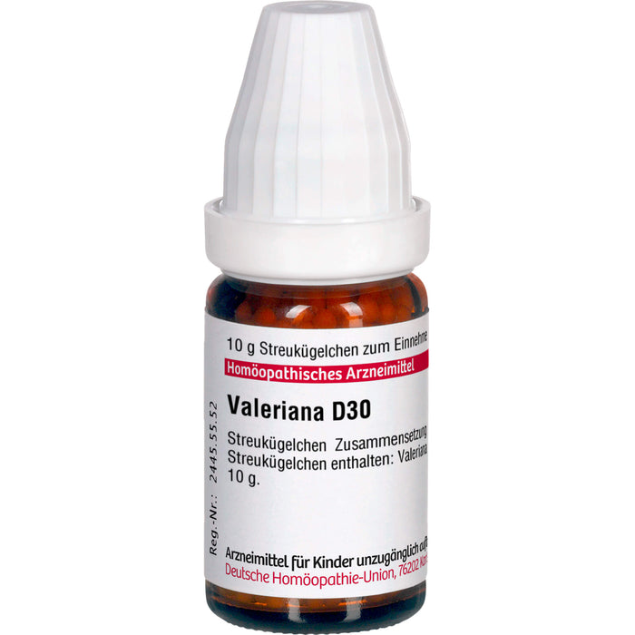 Valeriana D30 DHU Globuli, 10 g Globules