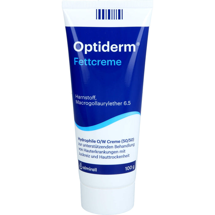 Optiderm Fettcreme bei Juckreiz und Hauttrockenheit, 200 g Crème