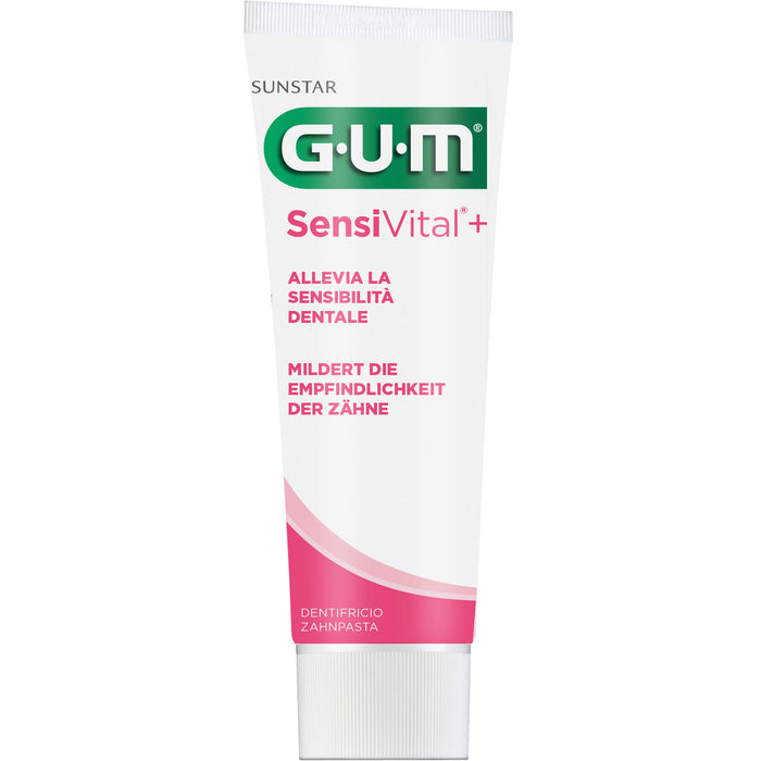GUM SensiVital+ Zahnpasta, 75 ml Dentifrice