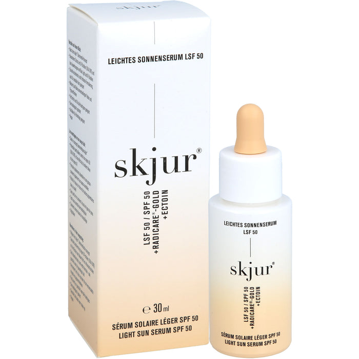 Skjur leichtes Sonnenserum LSF 50, 30 ml Solution