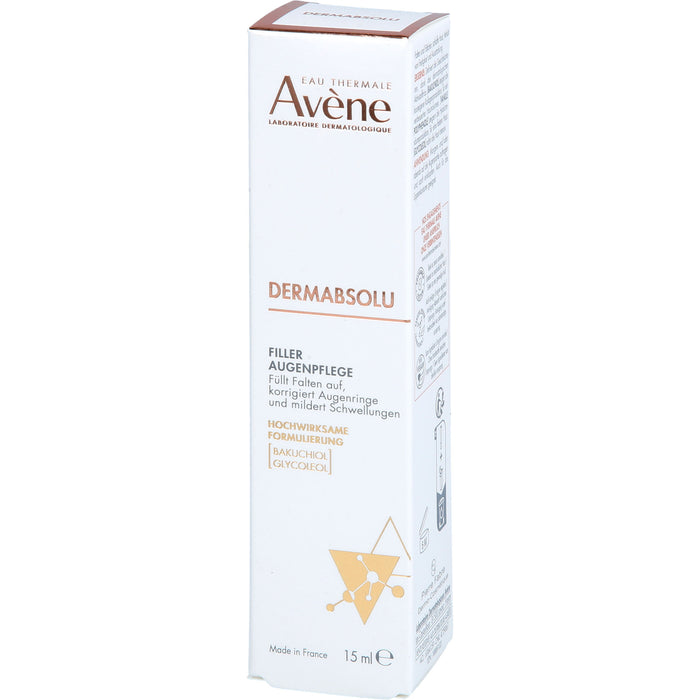 Avène Dermabsolu Filler Augenpflege - Anti-Aging Pflege mit Bakuchiol, 15 ml Cream