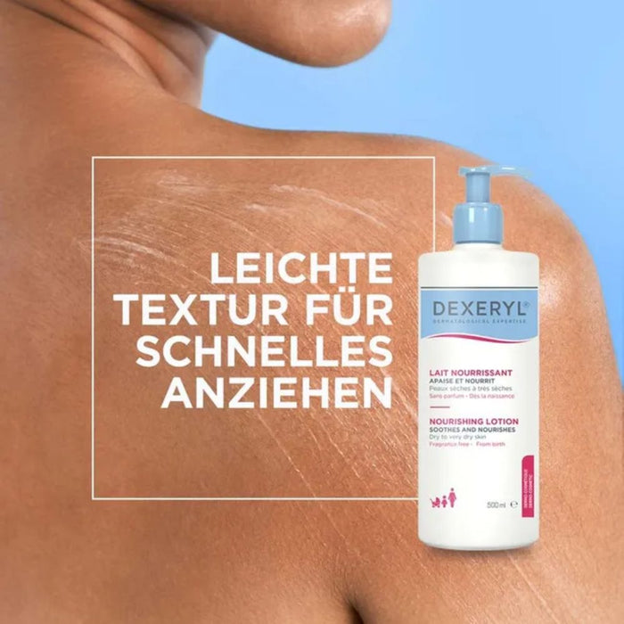 DEXERYL Pflegelotion für trockene bis sehr trockene Haut, 500 ml Lotion