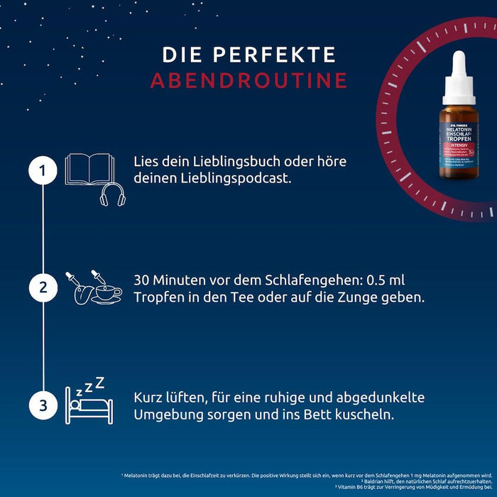 Dr. Theiss Melatonin Einschlaf-Tropfen intensiv, 20 ml 