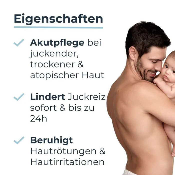 Eucerin AtopiControl Akutpflege Creme reduziert Juckreiz und lindert Rötungen und Hautreizungen, 100 ml Creme