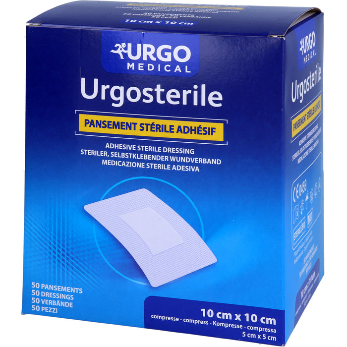 Urgosterile steriler, selbstklebender Wundverband 10 cm x 10 cm, 50 pc Pansement