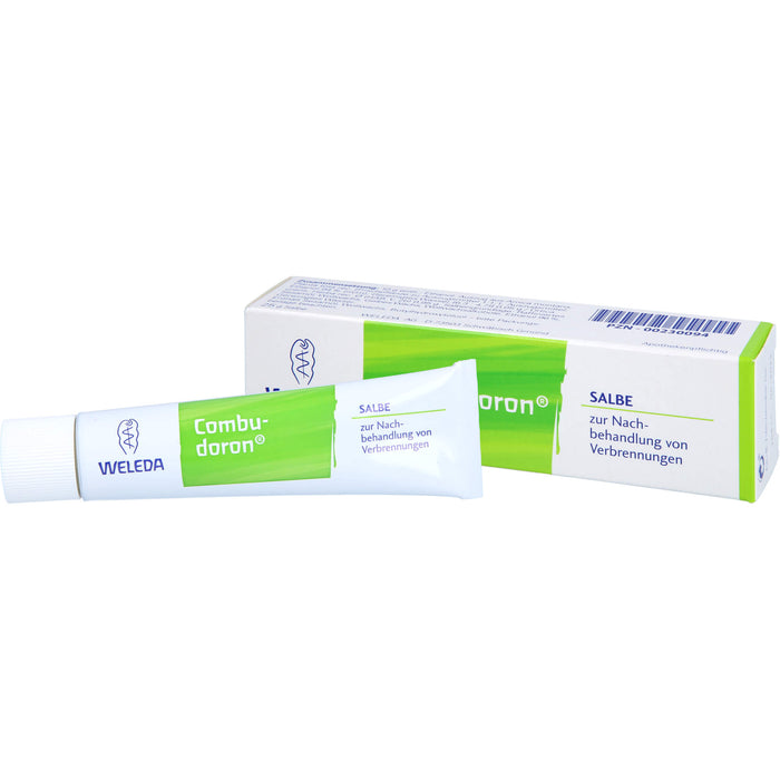 WELEDA Combudoron Salbe zur Nachbehandlung von Verbrennungen und Sonnenbrand, 25 g Onguent